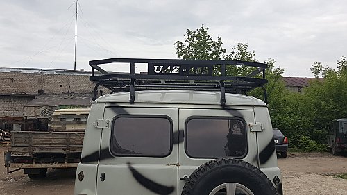 Экспедиционный багажник Викинг двухсекционный на УАЗ 452