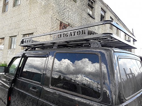 Экспедиционный багажник Навигатор-2 на УАЗ Патриот/2,25м