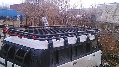 Экспедиционный багажник Аллигатор  на УАЗ 452 /3,7м