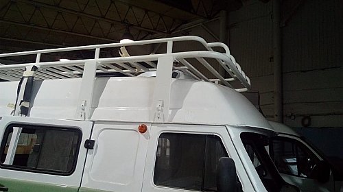 Экспедиционный багажник для а/м с высокой крышей на УАЗ 452