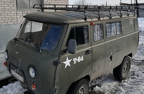 Багажник  Хищник пролет на УАЗ 452 / 12 опор 3м