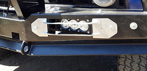 Силовой передний бампер RUBICON-1 на УАЗ 469, Хантер, Барс