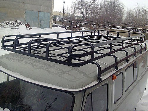 Экспедиционный багажник Сахалин на УАЗ 452 /12 опор 3,2м